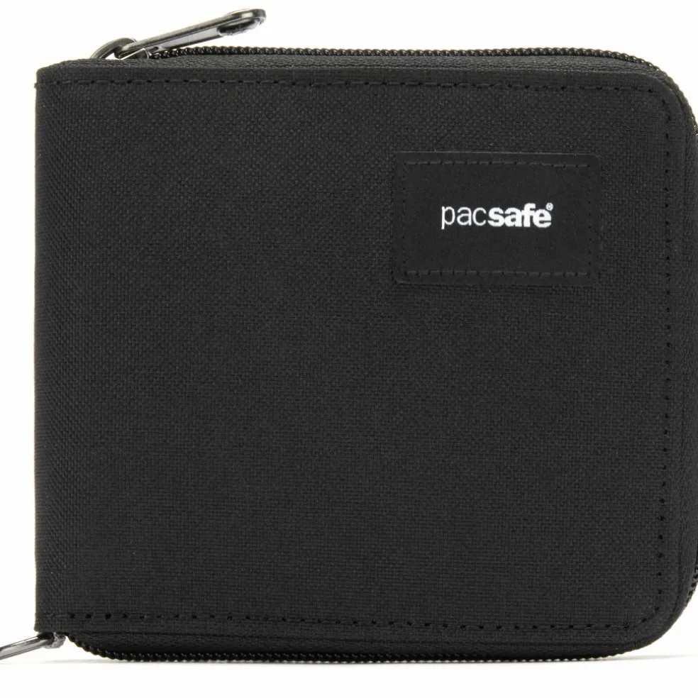 PacSafe RFIDsafe Zip Around portemonnee jet black