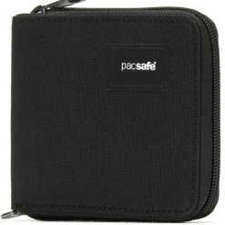 PacSafe RFIDsafe Zip Around portemonnee jet black