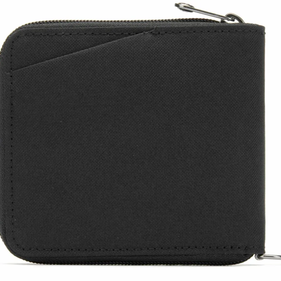 PacSafe RFIDsafe Zip Around portemonnee jet black