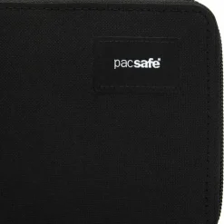 PacSafe RFIDsafe Zip Around portemonnee jet black