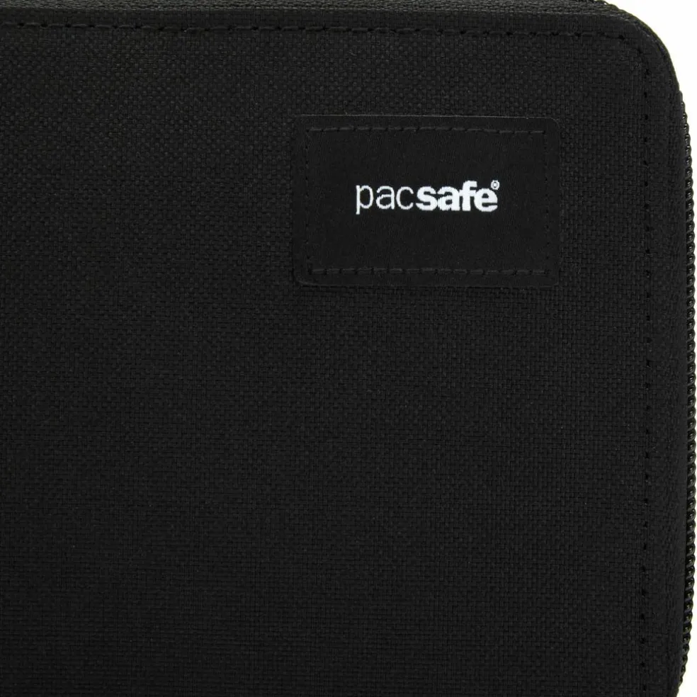 PacSafe RFIDsafe Zip Around portemonnee jet black