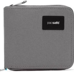 PacSafe RFIDsafe Zip Around portemonnee stone