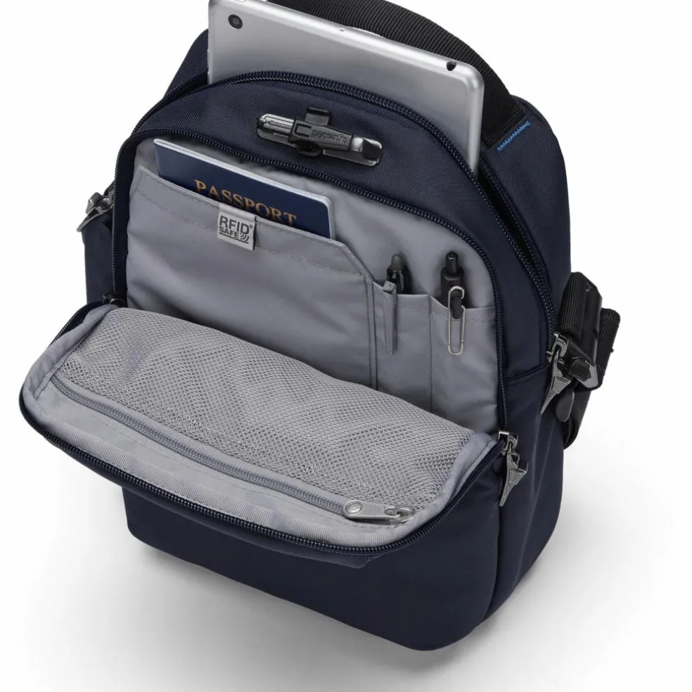 PacSafe V Tour schoudertas ocean