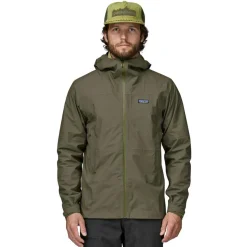 Patagonia Boulder Fork Rain outdoor jack heren basin green
