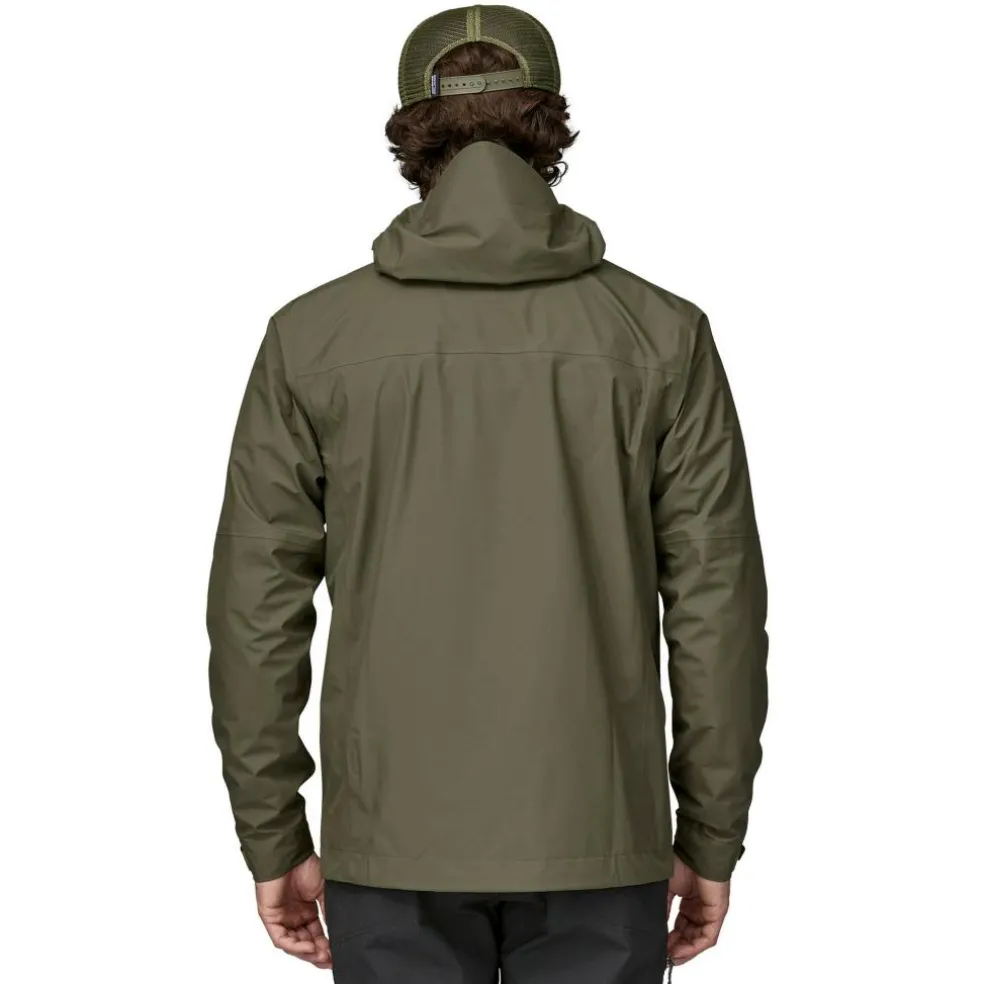 Patagonia Boulder Fork Rain outdoor jack heren basin green