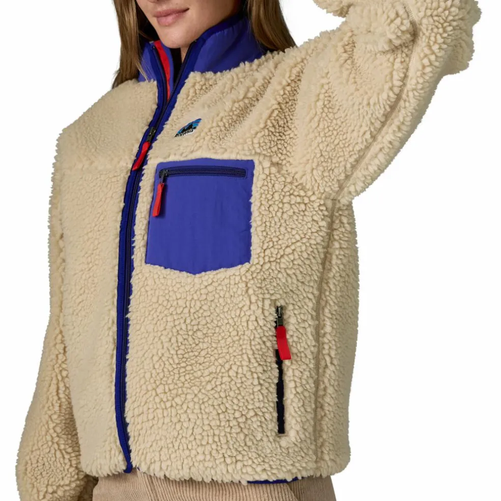 Patagonia Classic Retro-X fleece vest dames dark natural