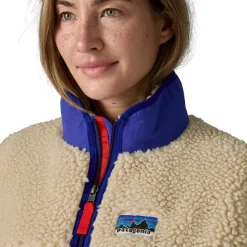 Patagonia Classic Retro-X fleece vest dames dark natural
