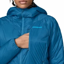 Patagonia DAS light Hoody outdoor jack dames endless blue