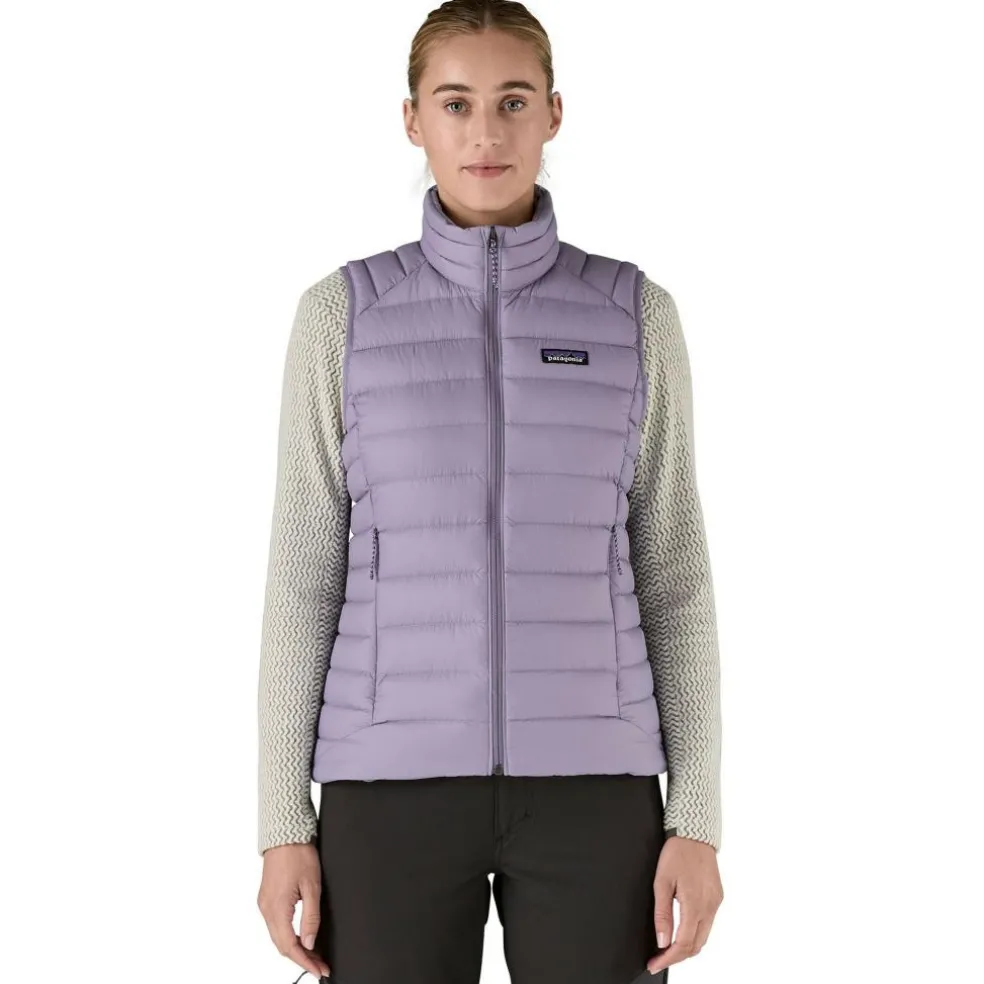 Patagonia Down Sweater bodywarmer dames concrete purple