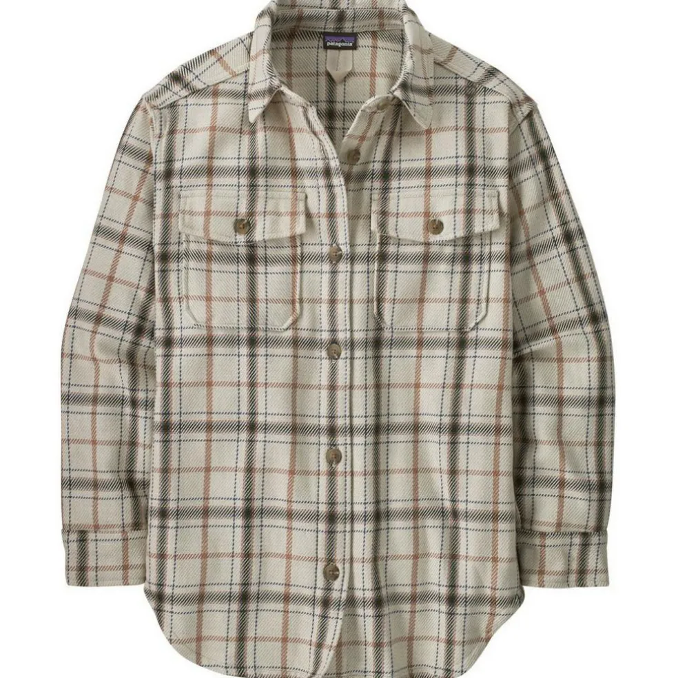 Patagonia Fjord Loft blouse dames pumice