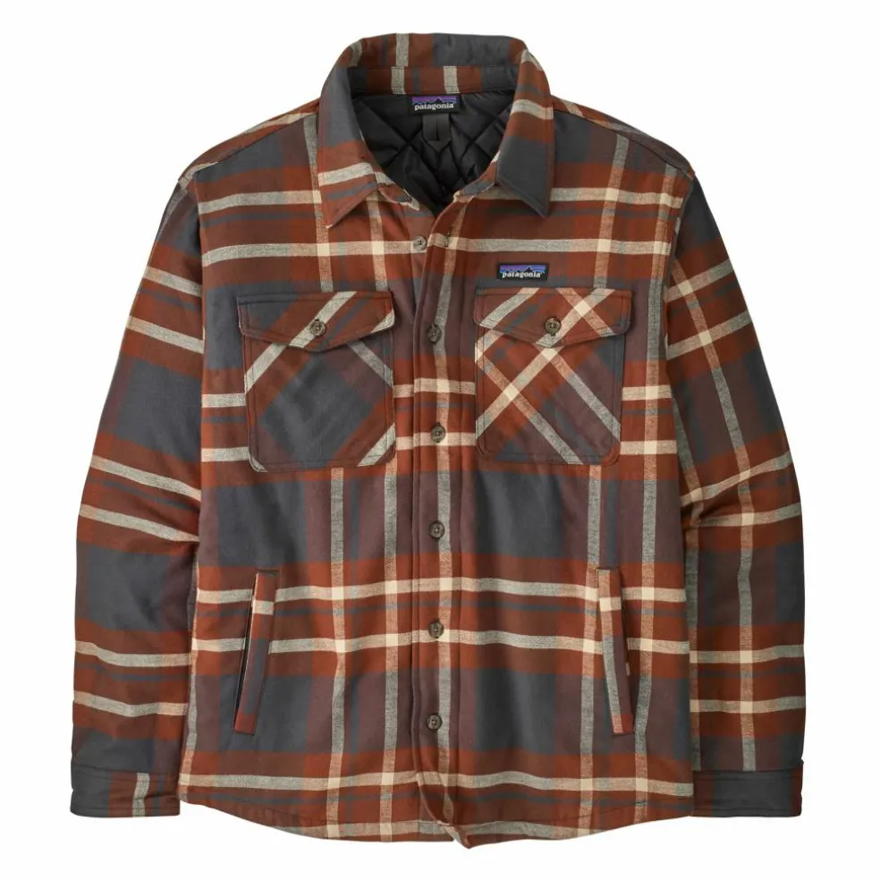 Patagonia Lightweight Insulated Fjord overhemd heren ashore ink black