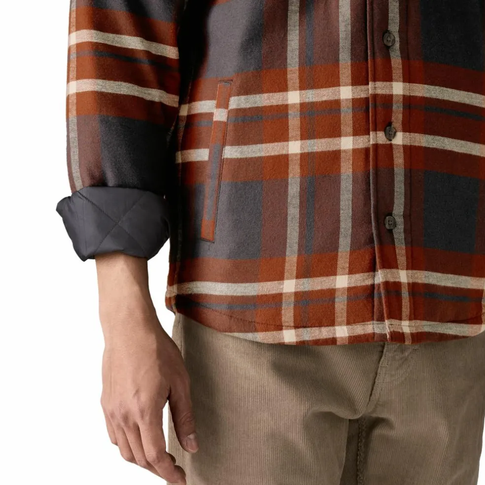 Patagonia Lightweight Insulated Fjord overhemd heren ashore ink black