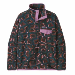 Patagonia Lightweight Synchilla Snap-T sweater dames soft spirea dried vanilla