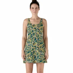 Patagonia Maipo jurk dames wild botanist tidal teal