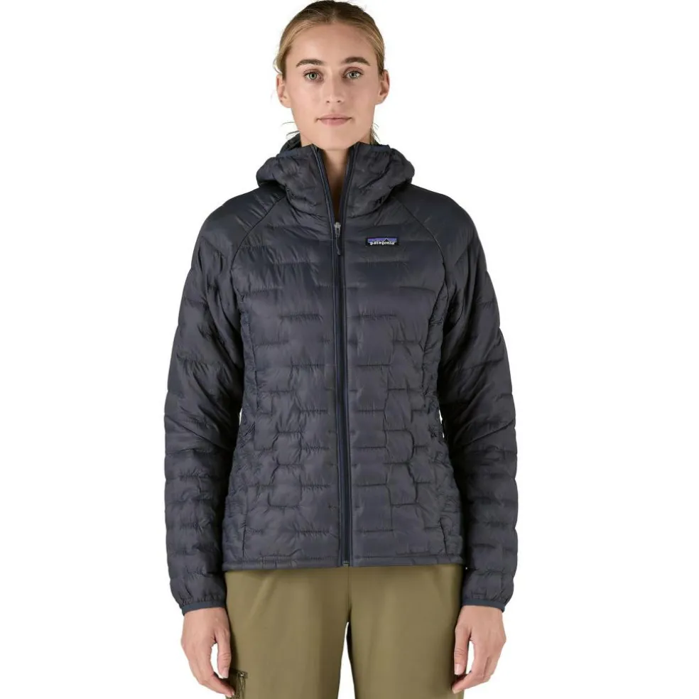 Patagonia Micro Puff Hoody outdoor jack dames smolder blue