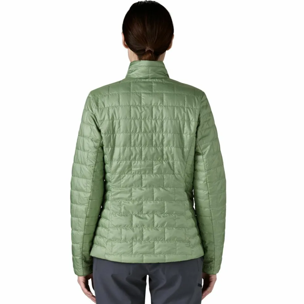 Patagonia Nano Puff outdoor jack dames ellwood green