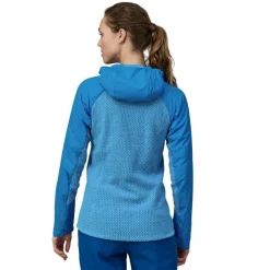 Patagonia Nano-Air Light Hybrid Hoody outdoor vest dames vessel blue