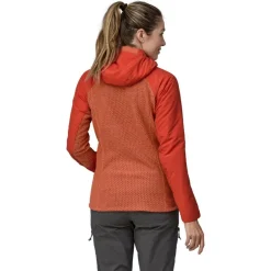 Patagonia Nano-Air Light Hybrid Hoody outdoor vest dames pimento red
