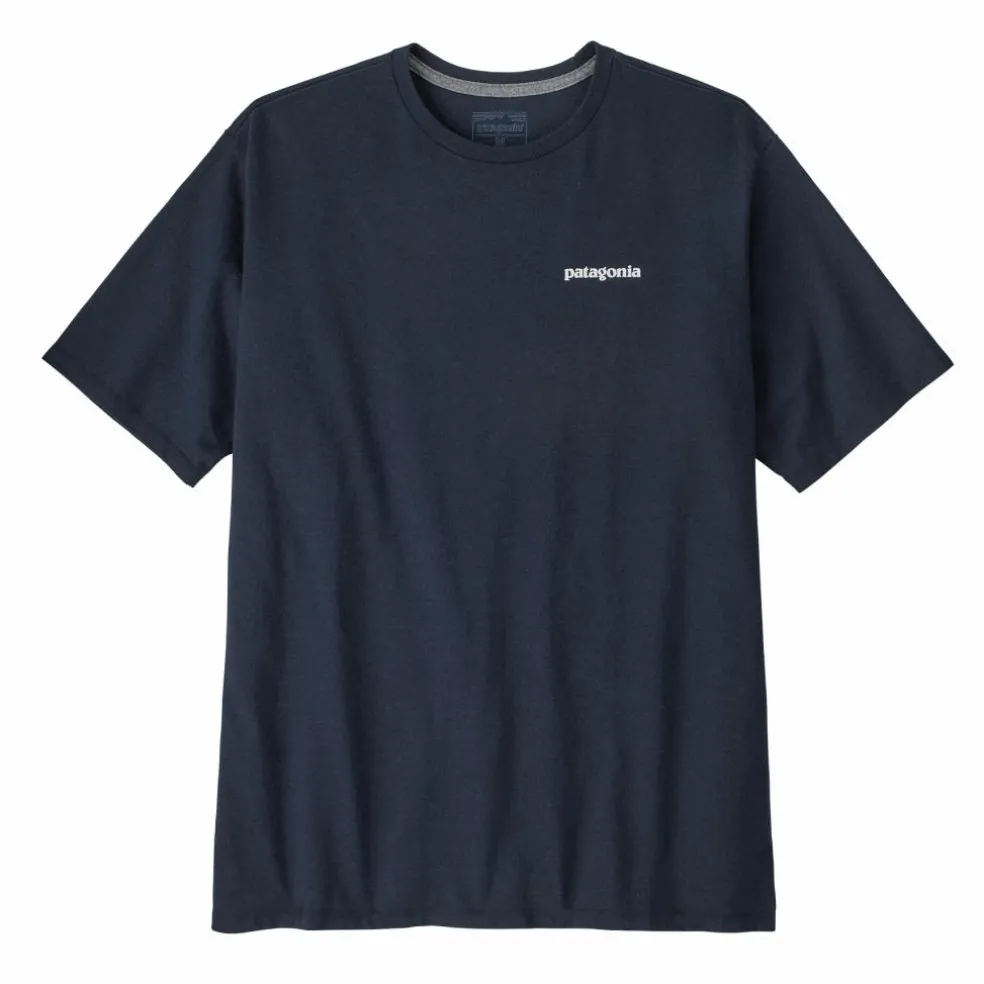 Patagonia P-6 Logo Responsibili-Tee shirt heren new navy