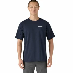 Patagonia P-6 Logo Responsibili-Tee shirt heren new navy