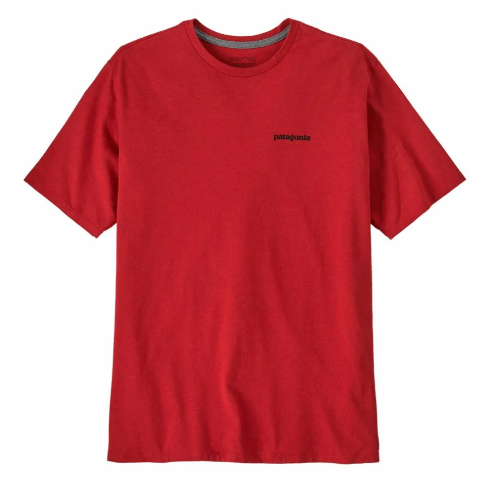Patagonia P-6 Logo Responsibili-Tee shirt heren amanita red