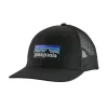 Patagonia P-6 Logo Trucker pet black