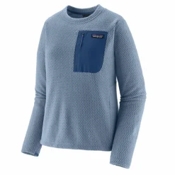 Patagonia R1 Air Fleece Crew Neck sweater dames barnacle blue
