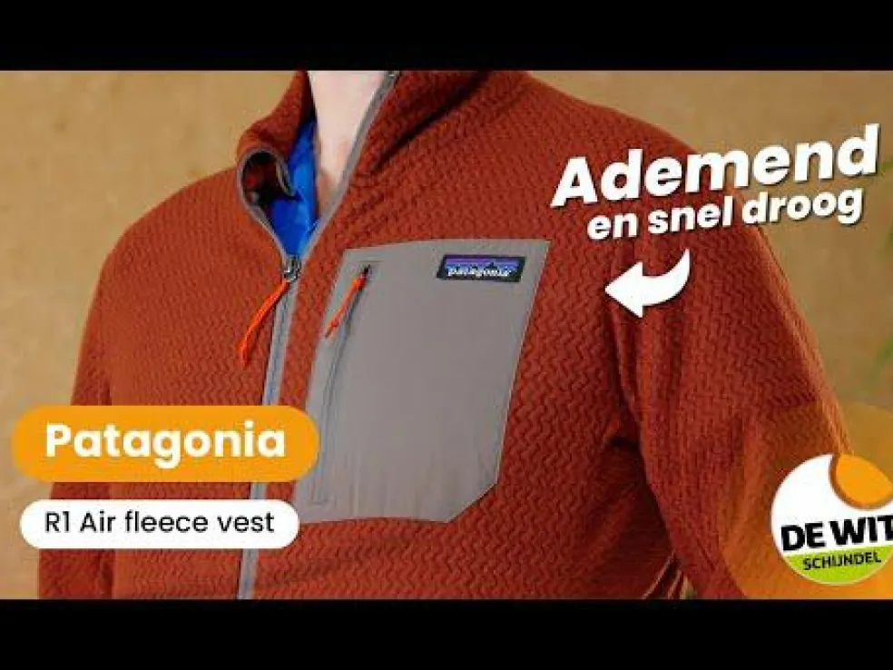 Patagonia R1 Air fleece vest dames ellwood green