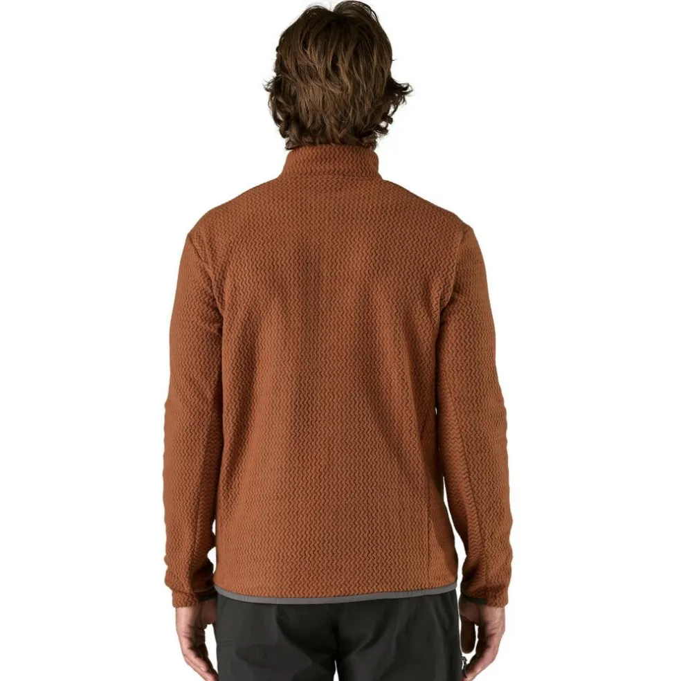 Patagonia R1 Air Zip Neck fleece sweater heren robin brown