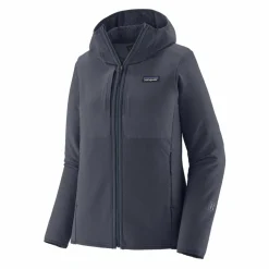 Patagonia R2 CrossStrata Hoody outdoor jack dames smolder blue