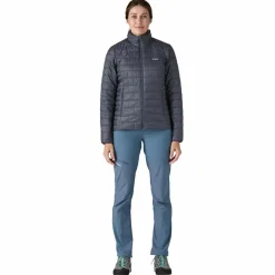 Patagonia R2 CrossStrata outdoor jack dames smolder blue