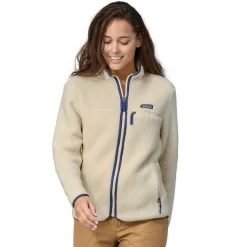 Patagonia Retro Pile fleece vest dames natural