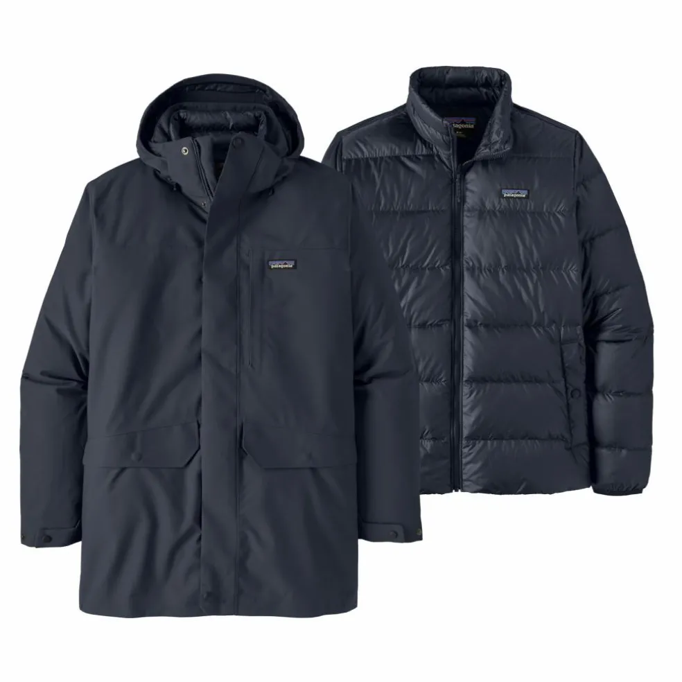 Patagonia Tres 3-in-1 parka outdoor jack heren new navy