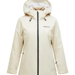 Peak Performance  ANIMA softshell winterjas dames sand fog
