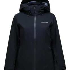 Peak Performance  ANIMA softshell winterjas dames black