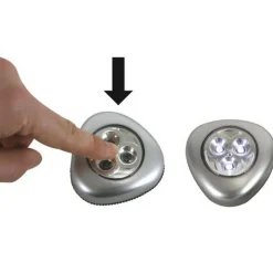 Perel Zelfklevende LED lampen set van 3 stuks