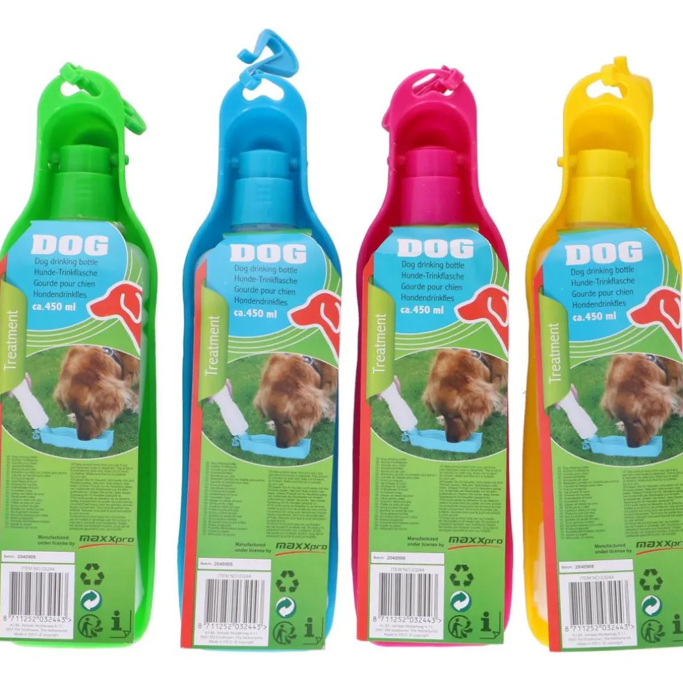 Pet Treatment Hondendrinkfles 450 ml assorti