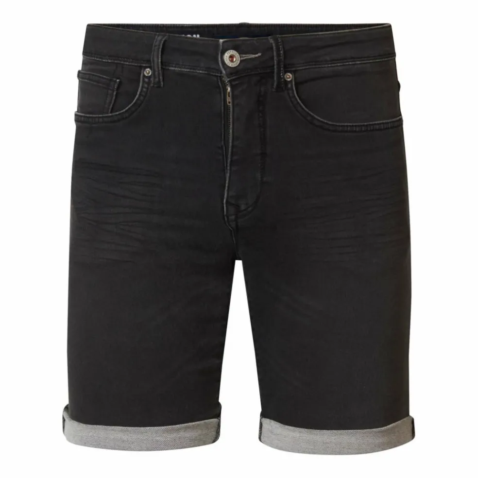 Petrol Industries Luau short heren black stone