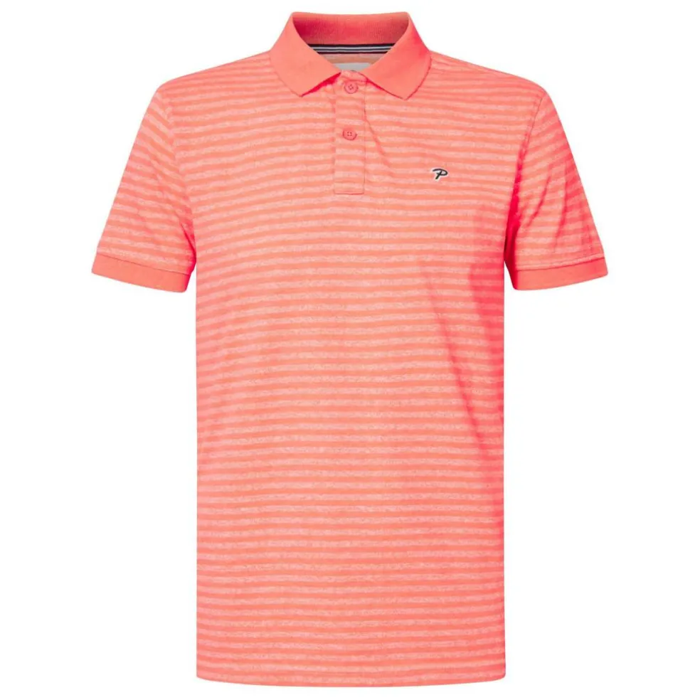 Petrol Industries Polo heren fiery coral
