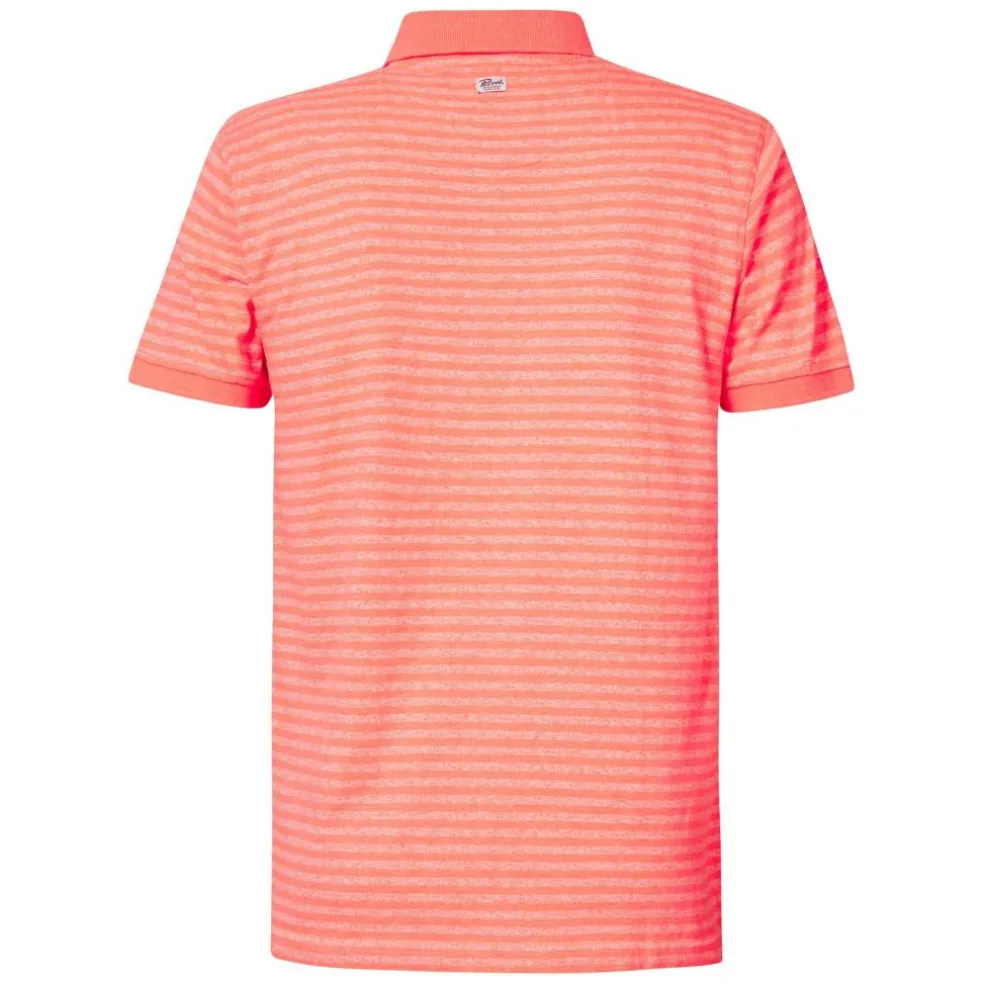 Petrol Industries Polo heren fiery coral