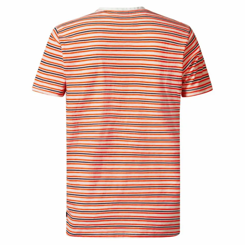 Petrol Industries Seabrook shirt heren fiery coral