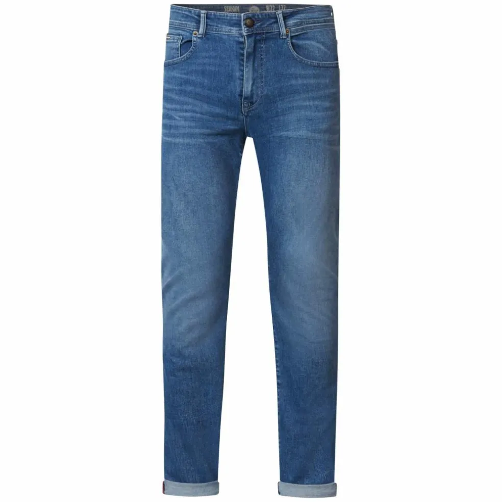 Petrol Industries Seaham 36 inch jeans heren bright indigo