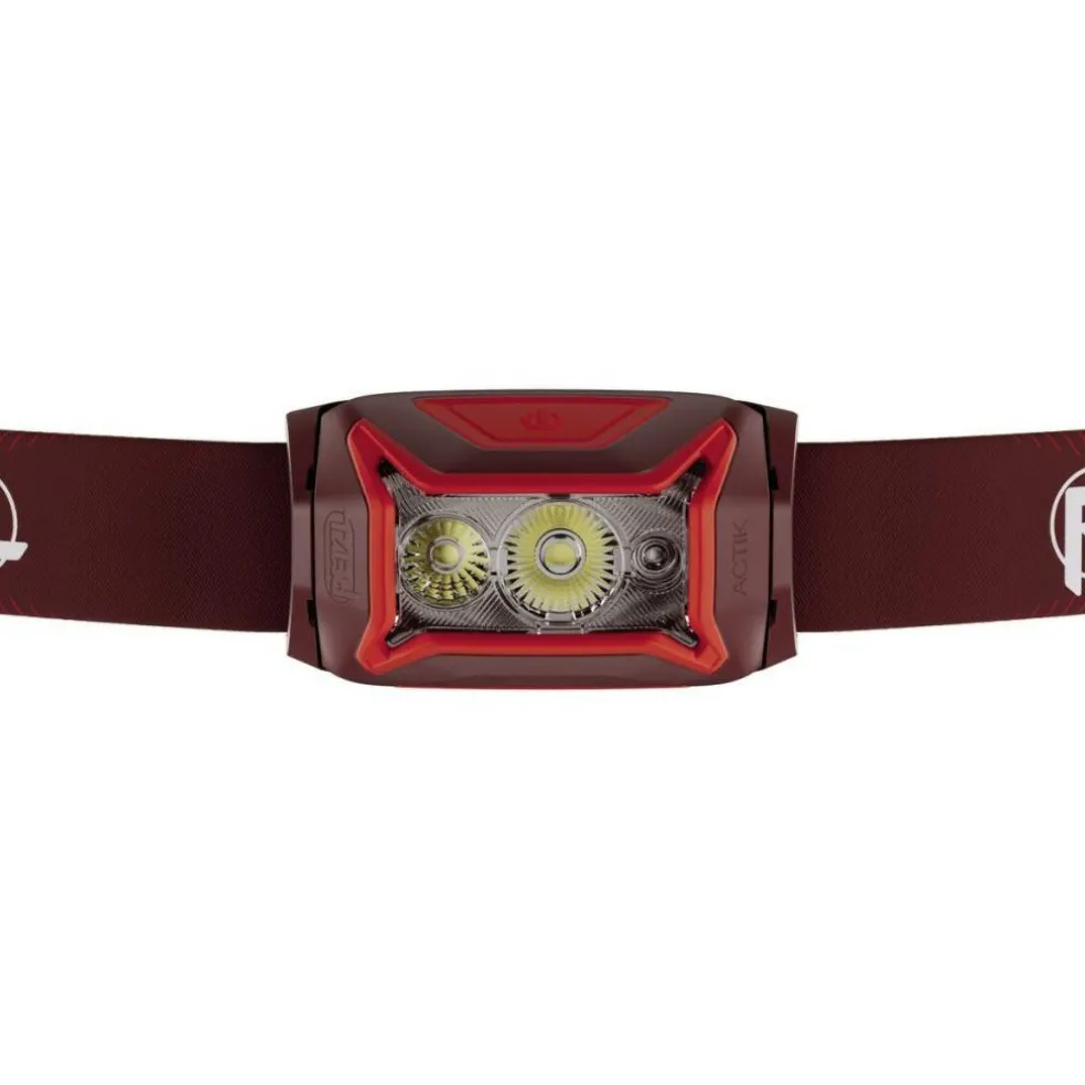Petzl ACTIK CORE hoofdlamp red