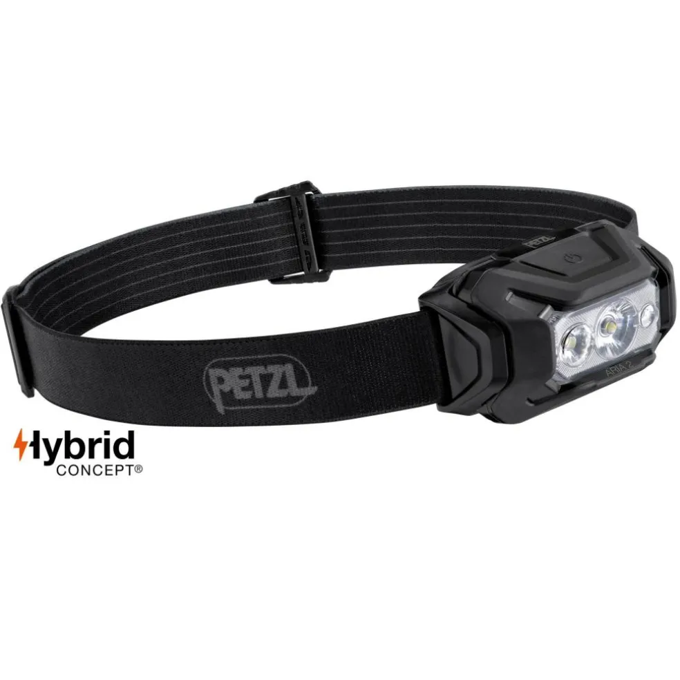 Petzl Aria 2 RGB hoofdlamp zwart