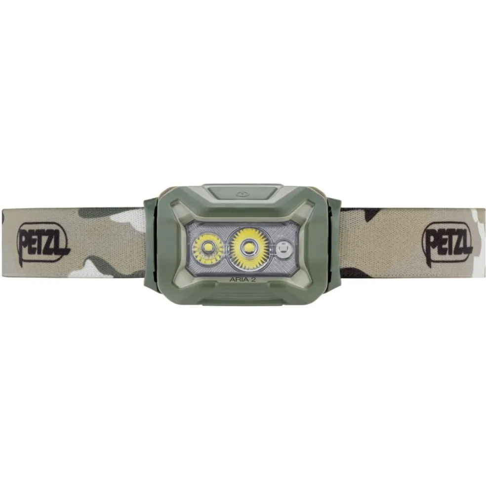 Petzl Aria 2 RGB hoofdlamp camo