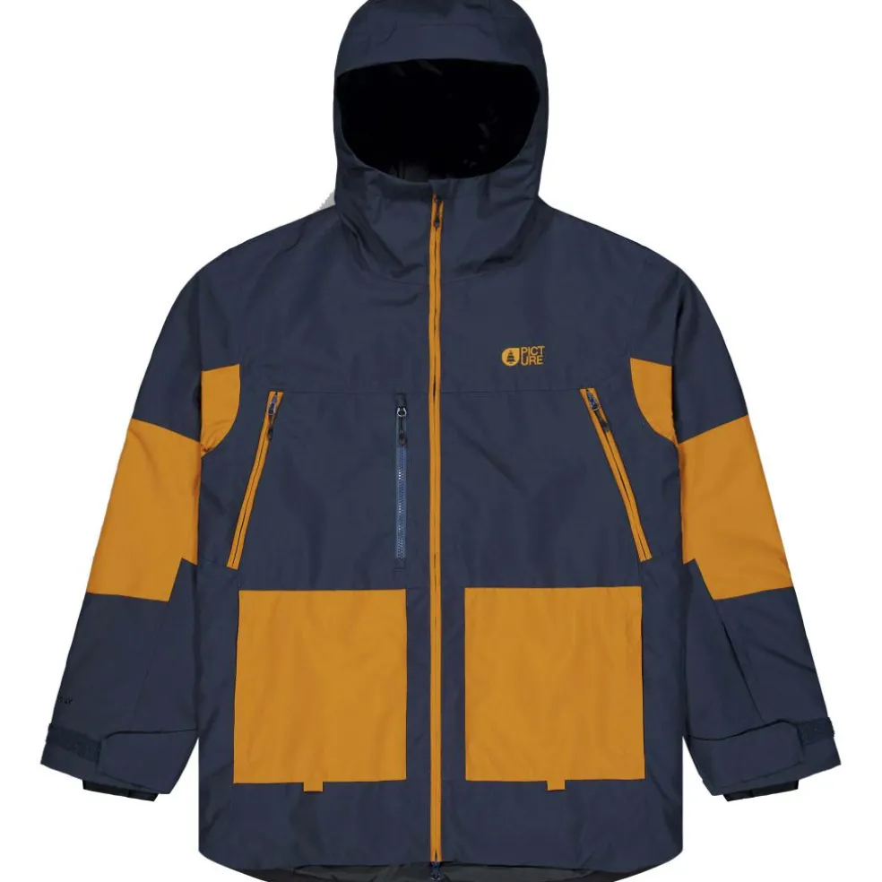 Picture Jomoh winterjas heren dark blue honey