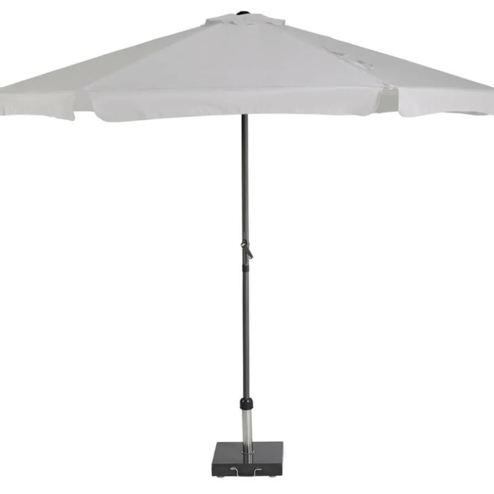 Platinum Antigua parasol 300 light grey
