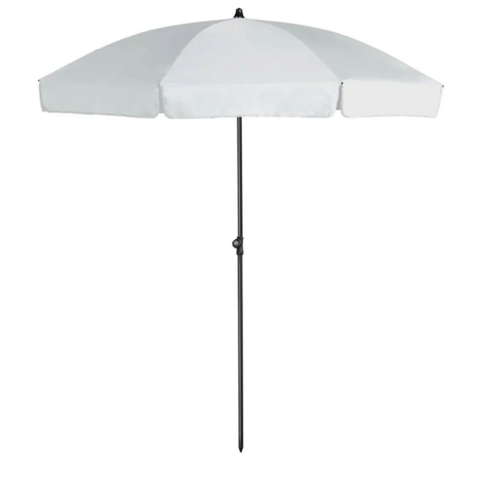 Platinum Aruba parasol 200 volant white