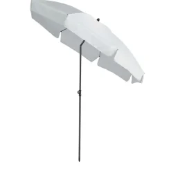 Platinum Aruba parasol 200 volant white