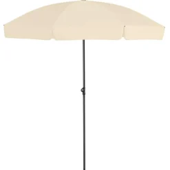 Platinum Aruba parasol 200 volant ecru